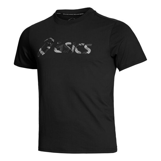 Asics Wild Camo T-shirt Black