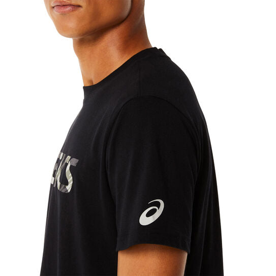 Asics Wild Camo T-shirt Black