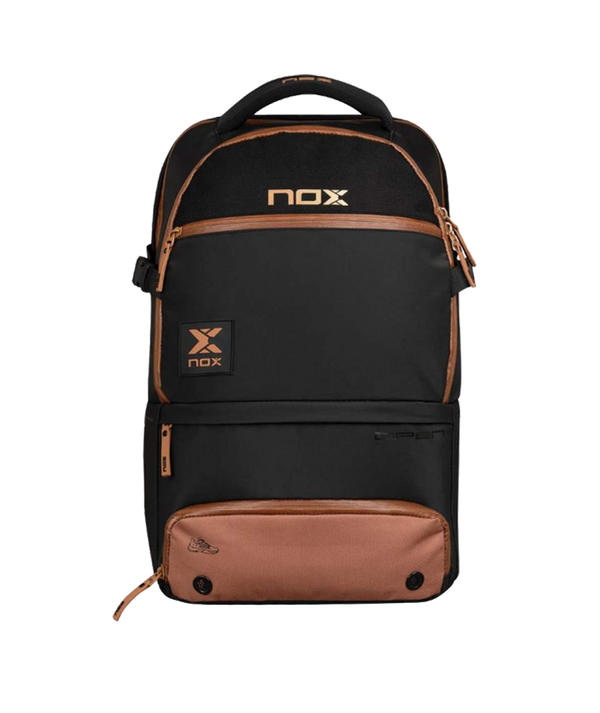 NOX LUXURY OPEN SERIES BACKPACK BLACK/BROWN