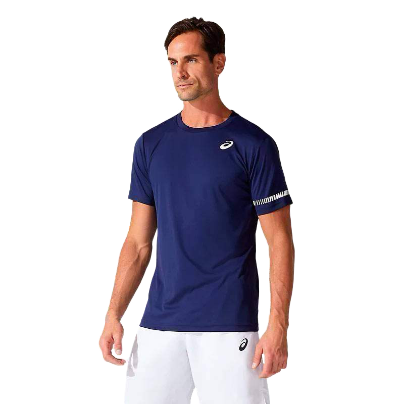 Asics Court M SS TEE Peacoat T-shirt