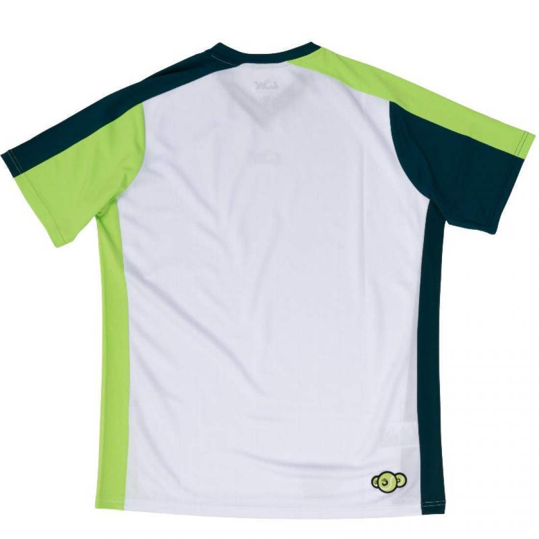 Lok Alima White Green Shirt