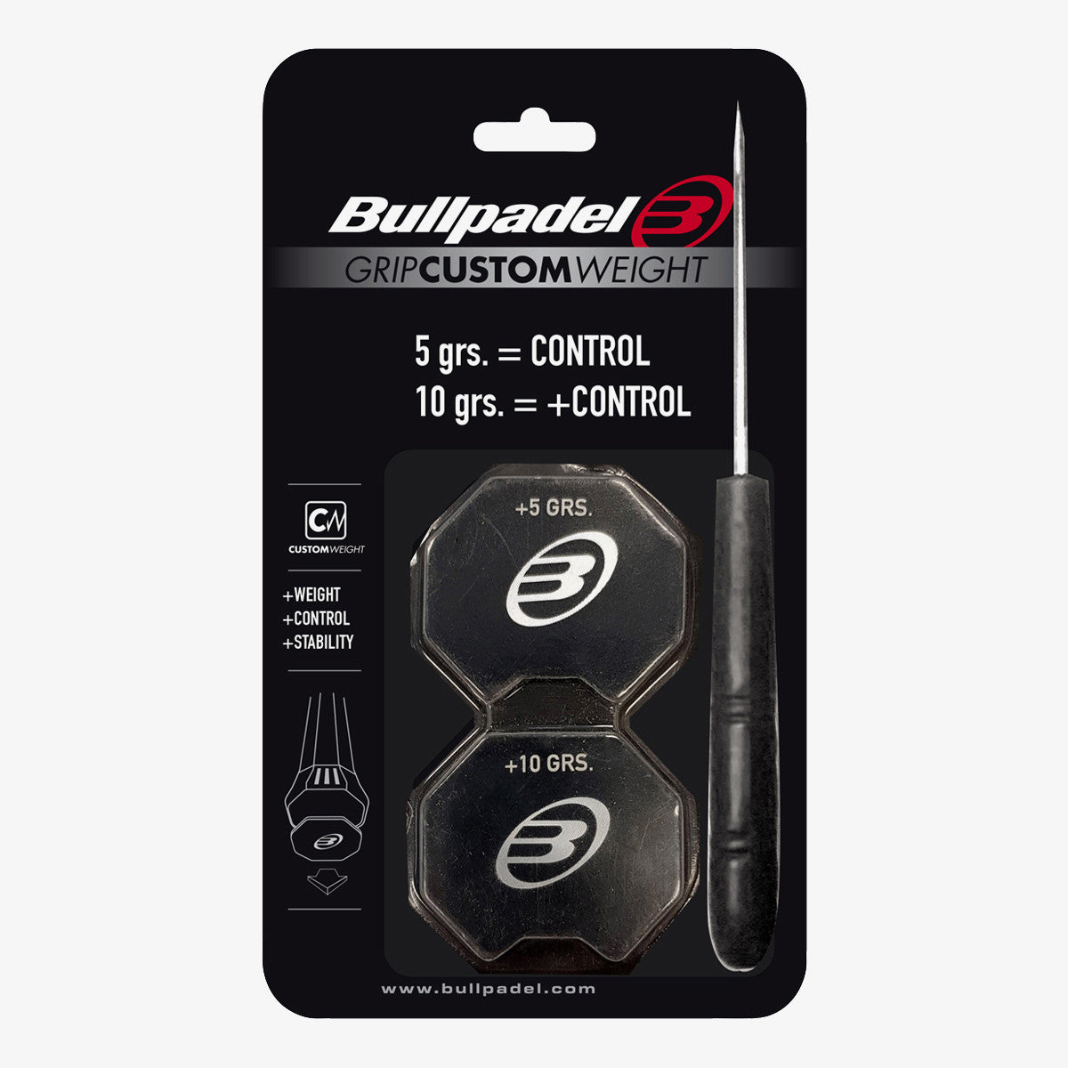 BULLPADEL Grip Custom Weight