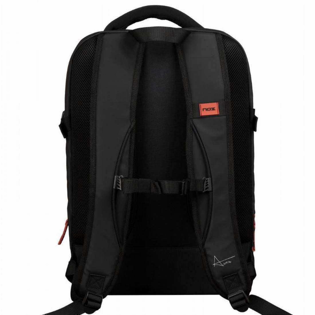 NOX LUXURY OPEN SERIES BACKPACK BLACK/RED