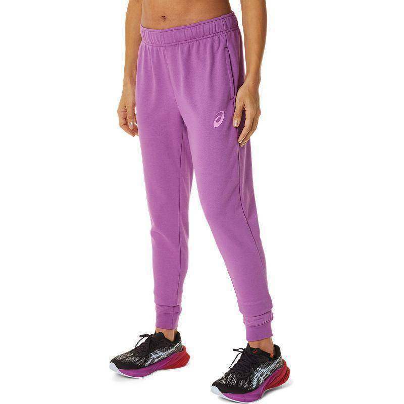 Asics Pants Big Logo Lavender