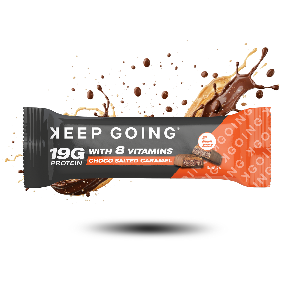 Keep Going Protein & Vitamin Bar Choco Salted Caramel