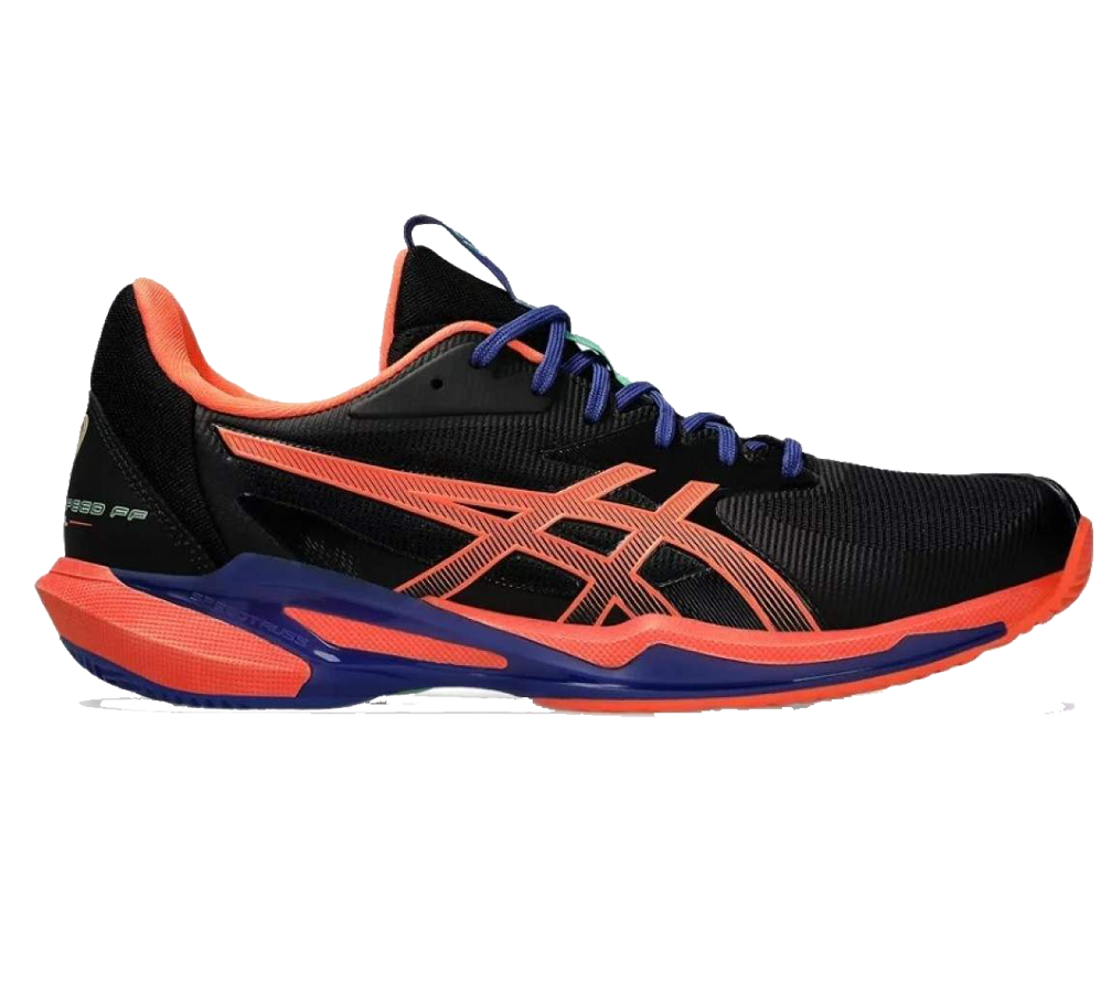 Asics Solution Speed FF 3 Padel Shoes Black Coral