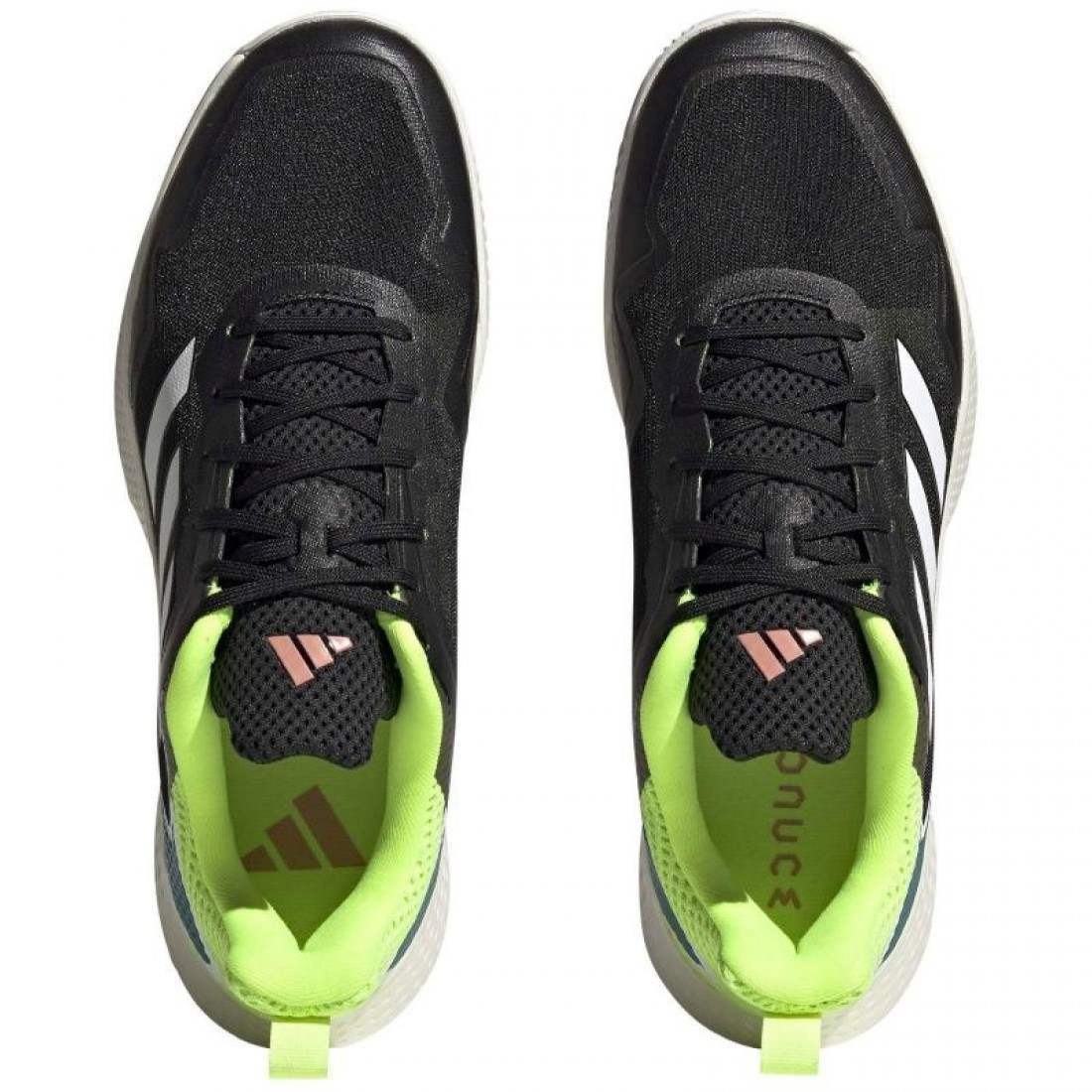 Adidas Defiant Speed Sneakers Black White Fluor